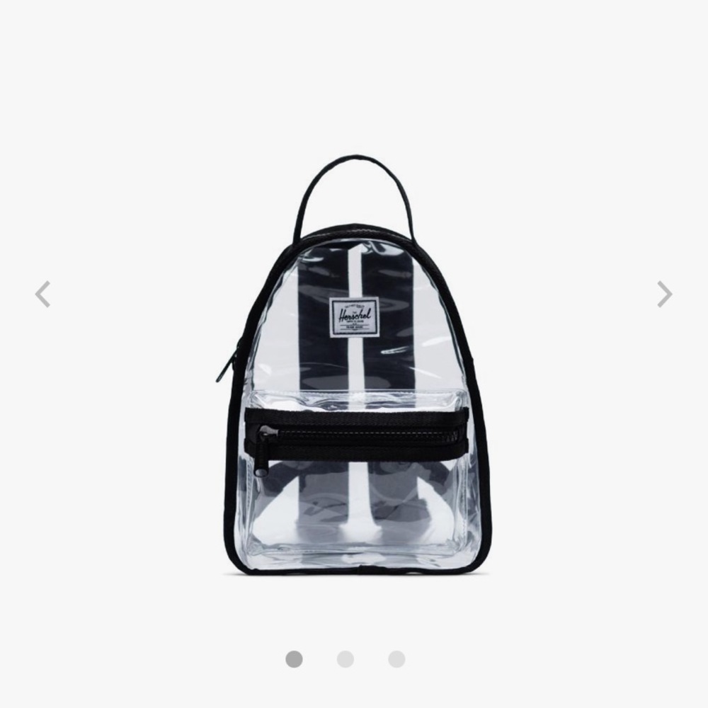 Herschel nova clear backpack